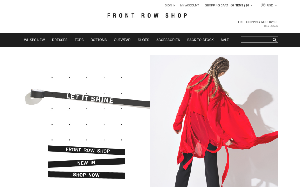 Visita lo shopping online di Front Row Shop