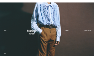 Visita lo shopping online di Martine Rose