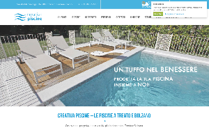 Il sito online di Creativa piscine