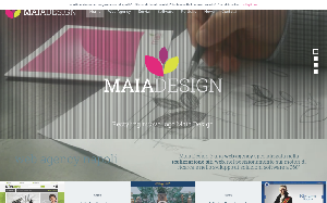 Il sito online di Maia Design