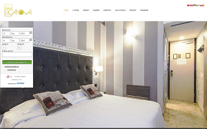 Il sito online di Hotel Canova Milano