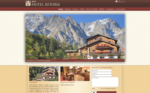 Il sito online di Hotel Astoria Courmayeur