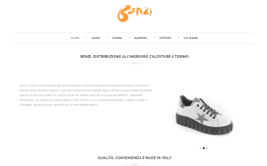 Il sito online di Benzi Calzature