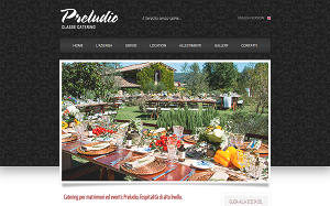 Il sito online di Preludio Catering