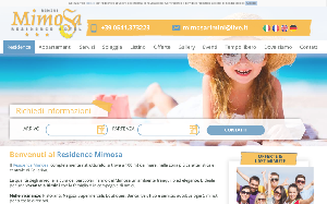 Il sito online di Residence Mimosa Rimini