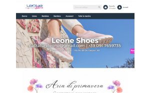 Visita lo shopping online di Calzature Leone