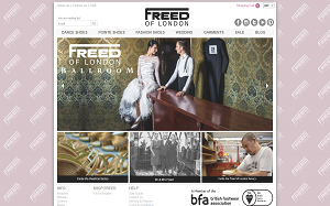 Il sito online di Freed of London