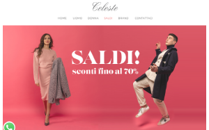 Il sito online di Celeste Fashion