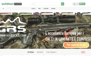 Il sito online di Outdoor Market