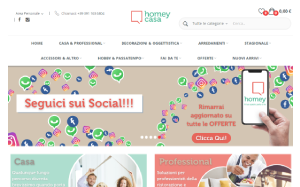 Visita lo shopping online di Homey Casa