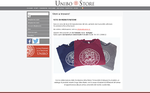 Il sito online di UniboStore