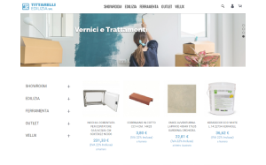 Il sito online di Tittarelli shop