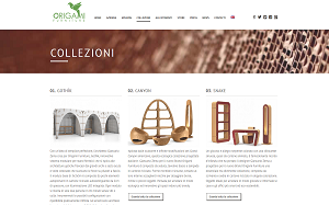 Il sito online di Origami furniture