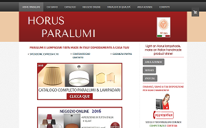 Visita lo shopping online di Horus Paralumi