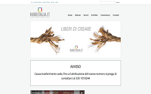 Il sito online di Kube Italia