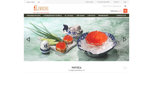 Il sito online di Lemberg Caviar