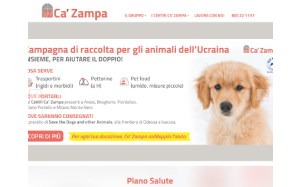 Il sito online di Ca Zampa