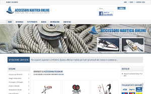 Il sito online di Accessori Nautica Online