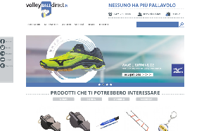 Il sito online di Volleyball Direct