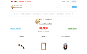 Visita lo shopping online di Real Votiva Store