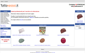 Il sito online di Tuttovassoi