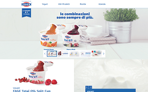 Il sito online di Fage