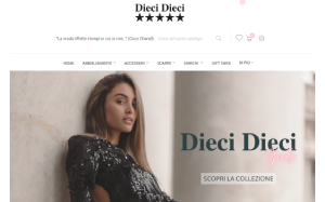 Visita lo shopping online di Dieci Dieci