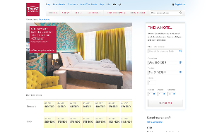 Il sito online di Tthon Hotels