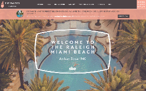 Il sito online di The Raleigh Hotel