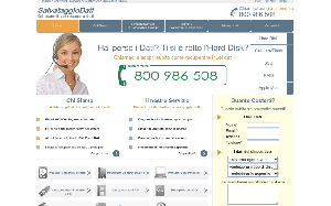 Il sito online di Salvataggio Dati