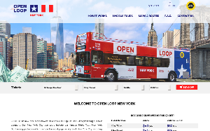 Il sito online di OPEN LOOP New York