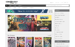 Il sito online di Comixology