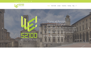 Il sito online di We Coworking 52100