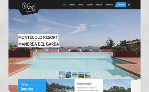Il sito online di Viva Resorts Garda