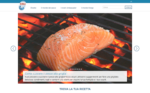 Il sito online di Norge Pesce Norvegese