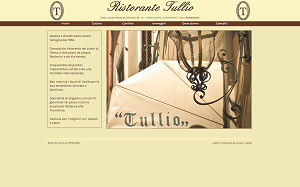 Il sito online di Ristorante Tullio Roma