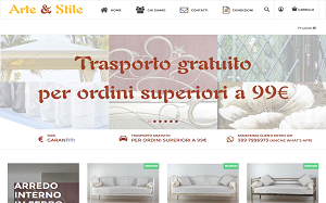 Visita lo shopping online di Arte e Stile