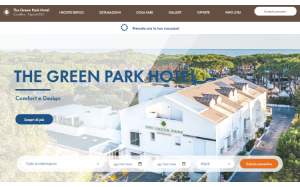 Il sito online di The Green Park Hotel