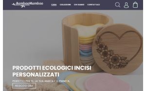 Il sito online di Bamboo Mamboo