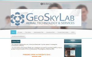 Il sito online di GeoSkyLab