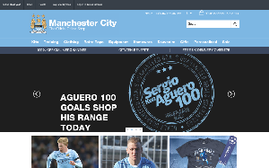 Il sito online di Manchester City FC