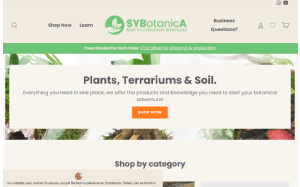 Visita lo shopping online di SYBotanica