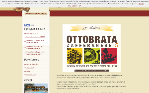 Il sito online di Ottobrata Zafferanese