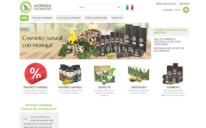 Il sito online di Moringa Caribbean