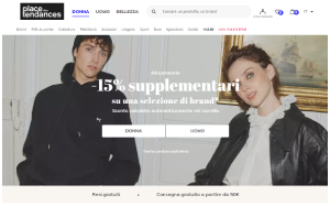 Il sito online di Place des Tendances