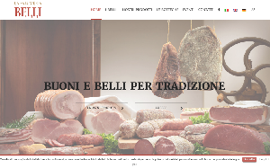 Il sito online di La Salumeria Belli