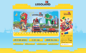 Il sito online di Legoland