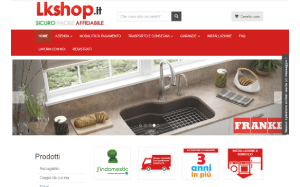 Il sito online di Lkshop