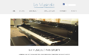 Il sito online di La Musicale Pianoforti