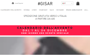 Visita lo shopping online di Gisar